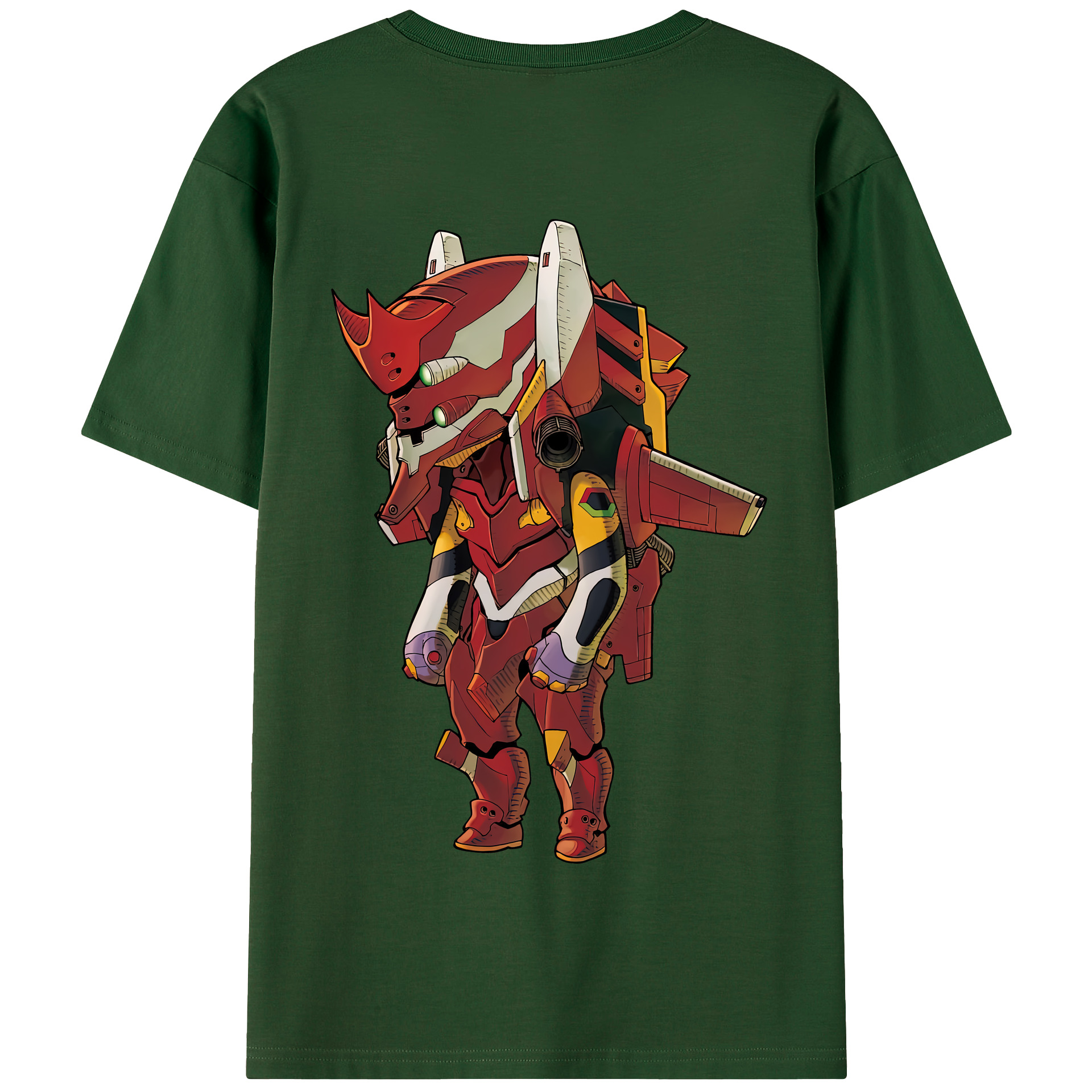 （画像用） EVA 新世紀エヴァンゲリオン 綿100％半袖Tシャツ（背面プリント）